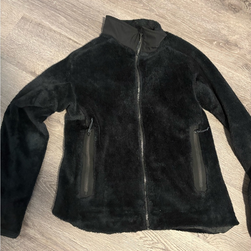 Arc'teryx Women's Black Teddy Fleece Zip Jacket